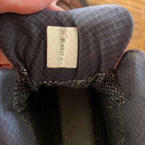 Oboz BDry Women's Bridger Hiking Boots Red Black Lace Up High Top Size 9 - Picture 8 of 8